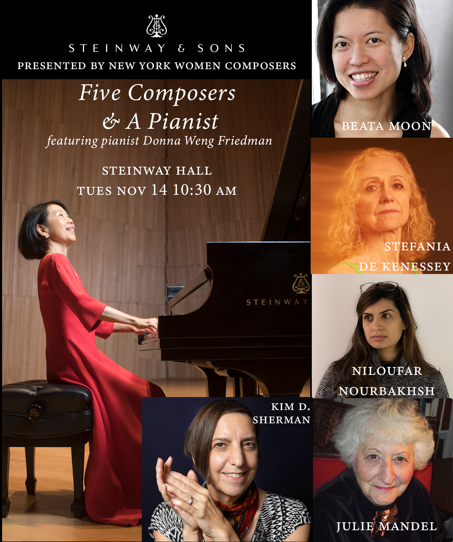 Coming Up: Donna Weng Friedman’s Seed Money Grant Concerts in NYC | November 12 & 14, 2023